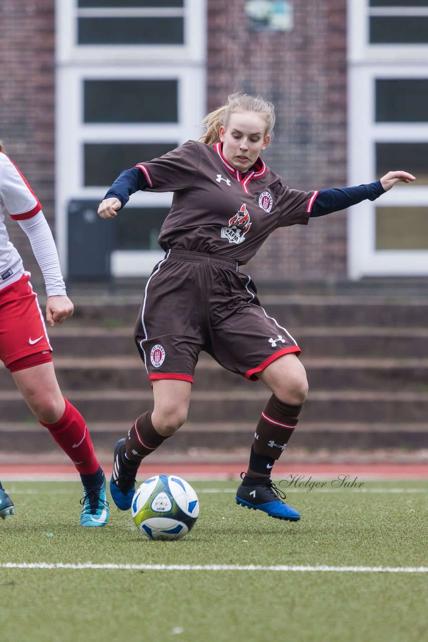 Bild 370 - B-Juniorinnen Walddoerfer - St.Pauli : Ergebnis: 4:1